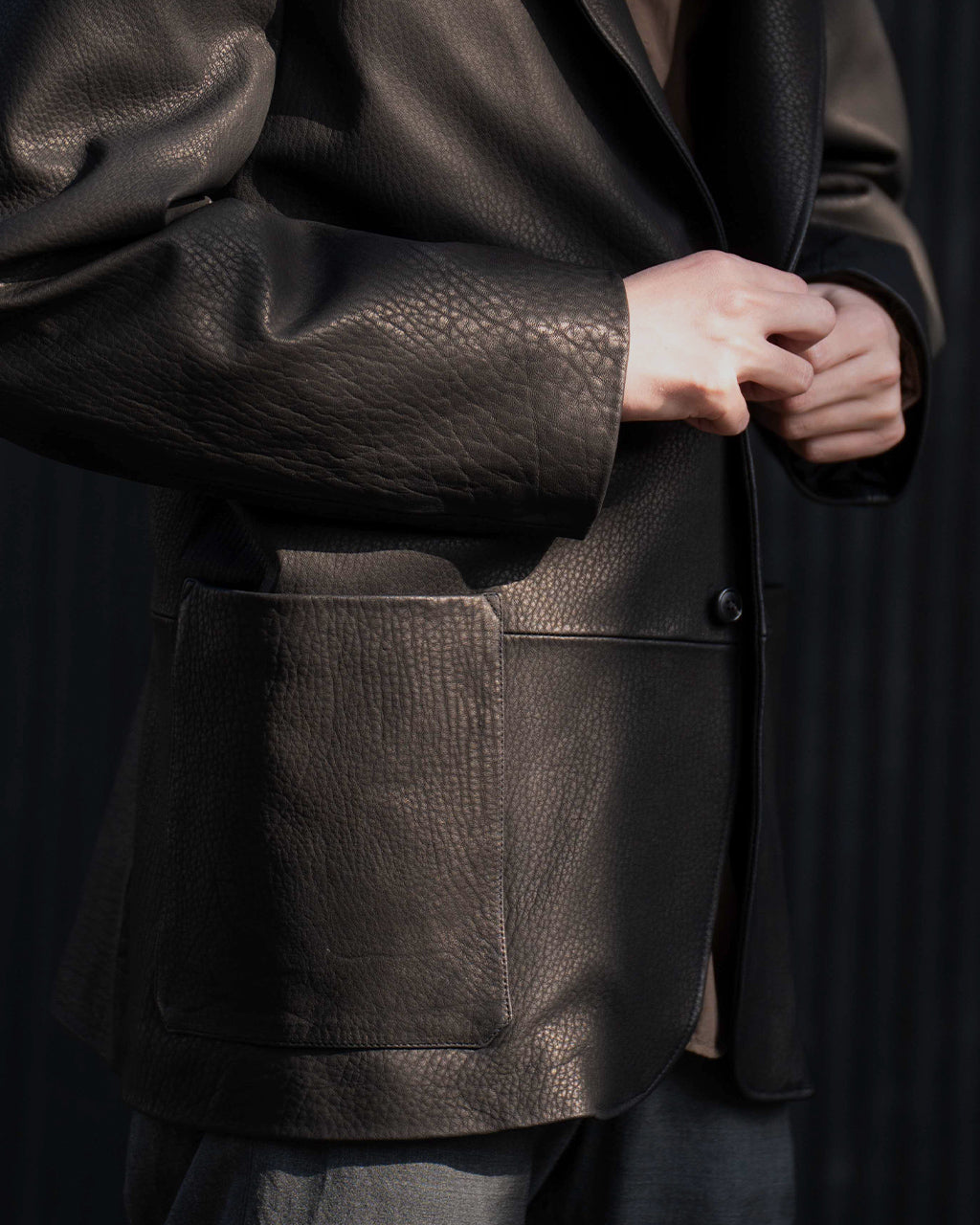 Deerskin Take Easy Jacket KSCR25FJK01【CROUKA Exclusive】