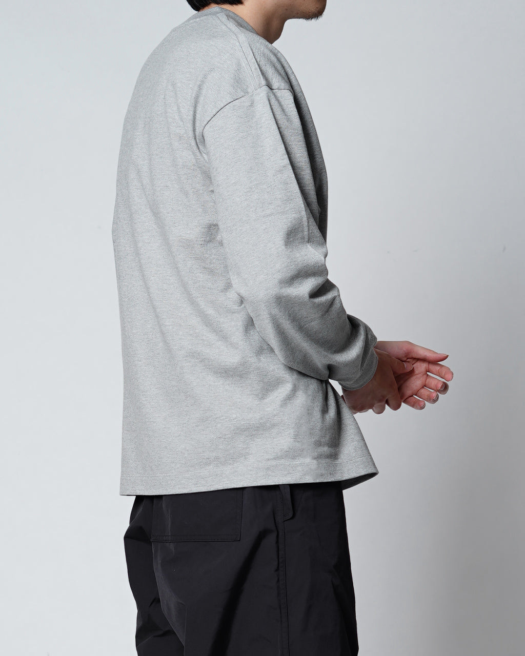 ロングスリーブ Tシャツ Suvin Supima Tube L/S Tee Heavy カットソー クルーネック ロンT KSBSCS01