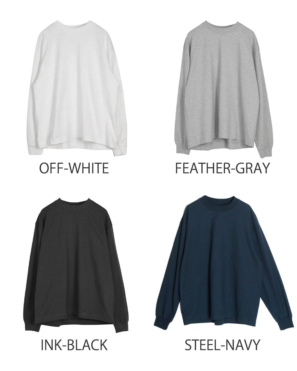 ロングスリーブ Tシャツ Suvin Supima Tube L/S Tee Heavy カットソー クルーネック ロンT KSBSCS01