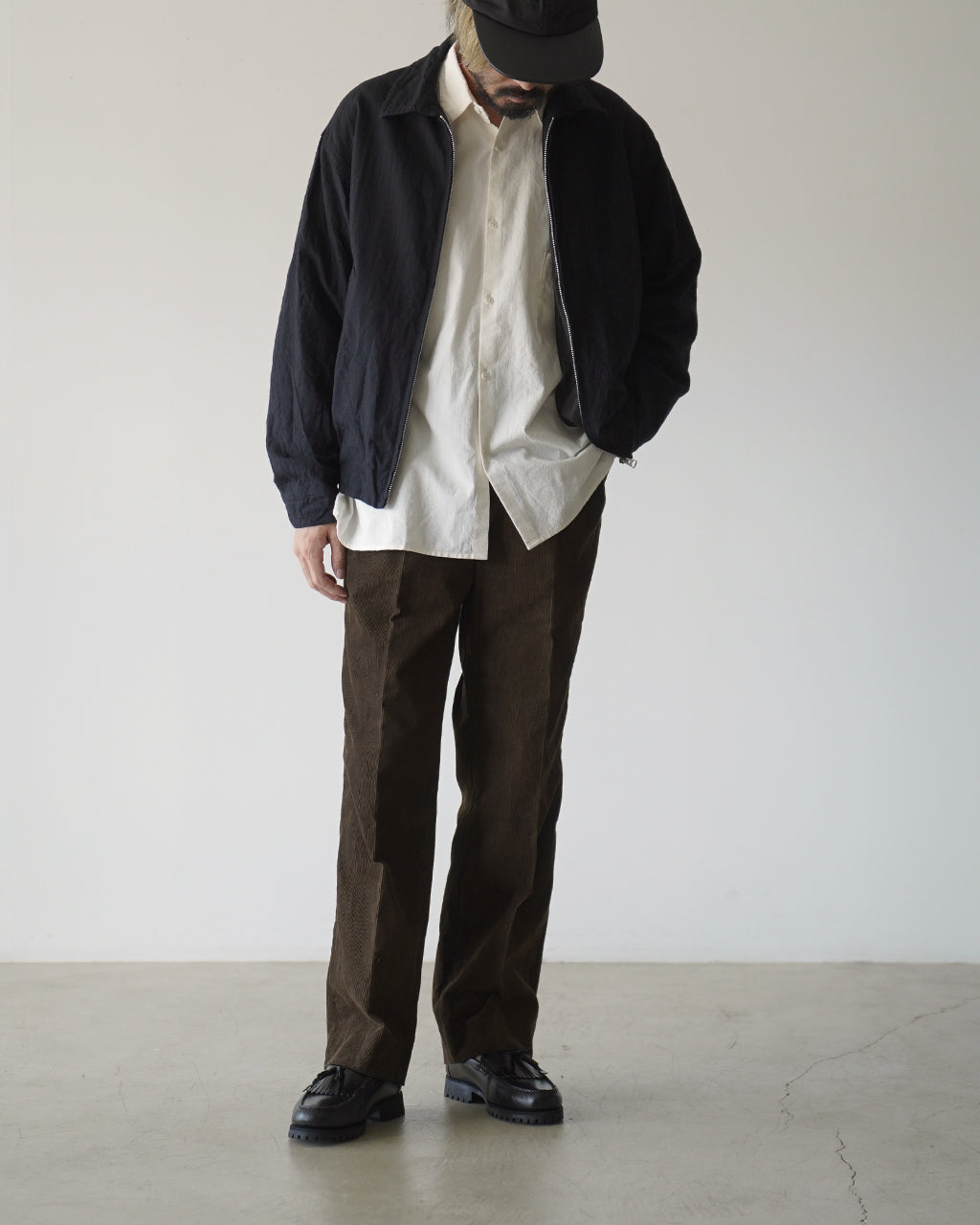Corduroy Mud-dyed Shoecut Slacks KS26FPT21