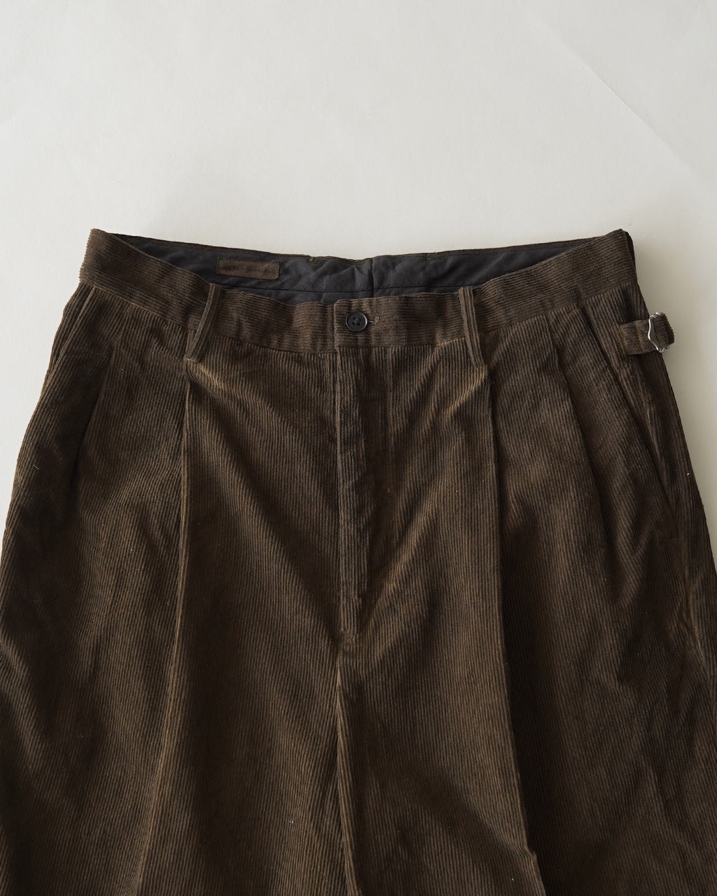 Corduroy Mud-dyed Shoecut Slacks KS26FPT21
