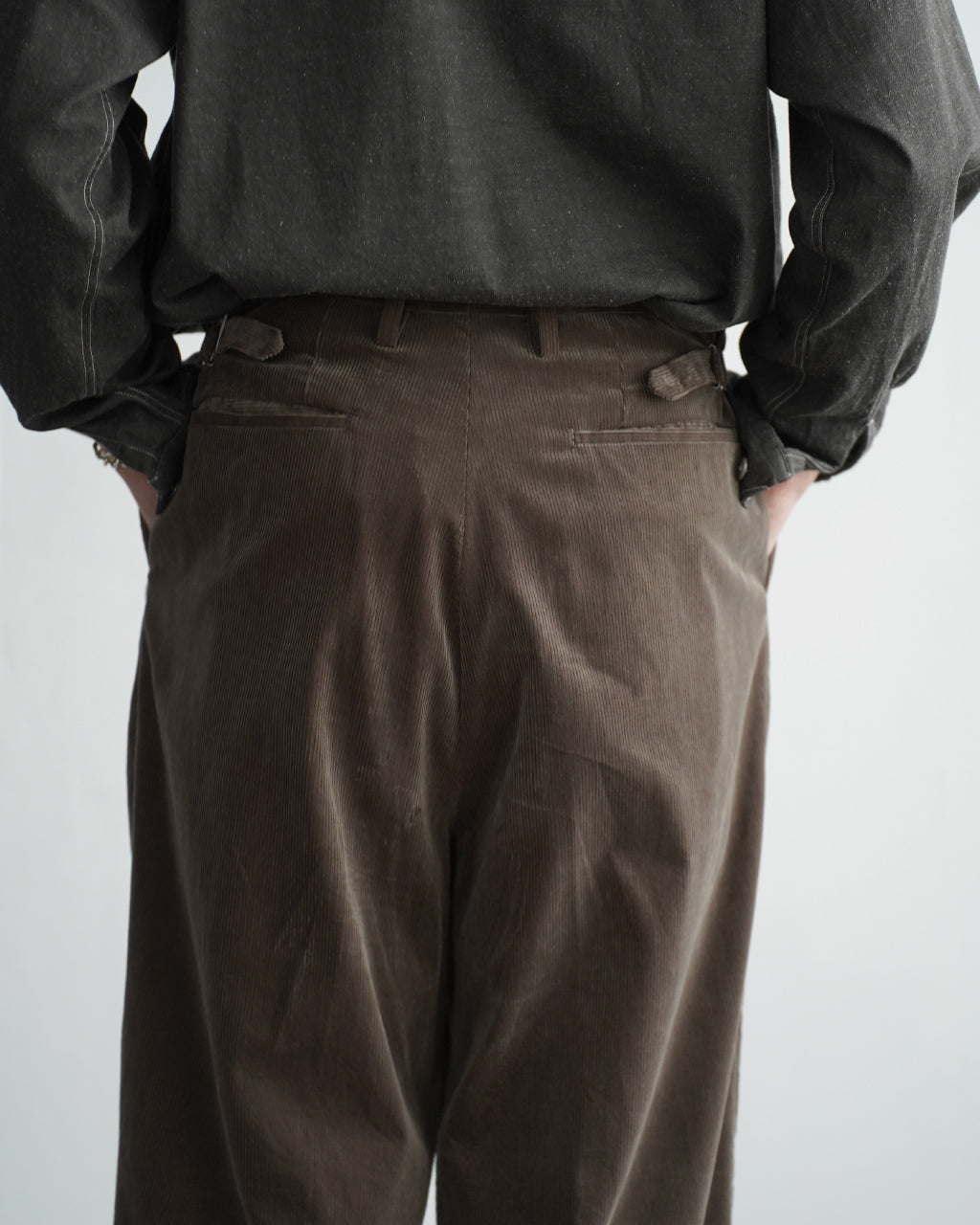 Cotton Corduroy Shoecut Slacks KS26FPT02