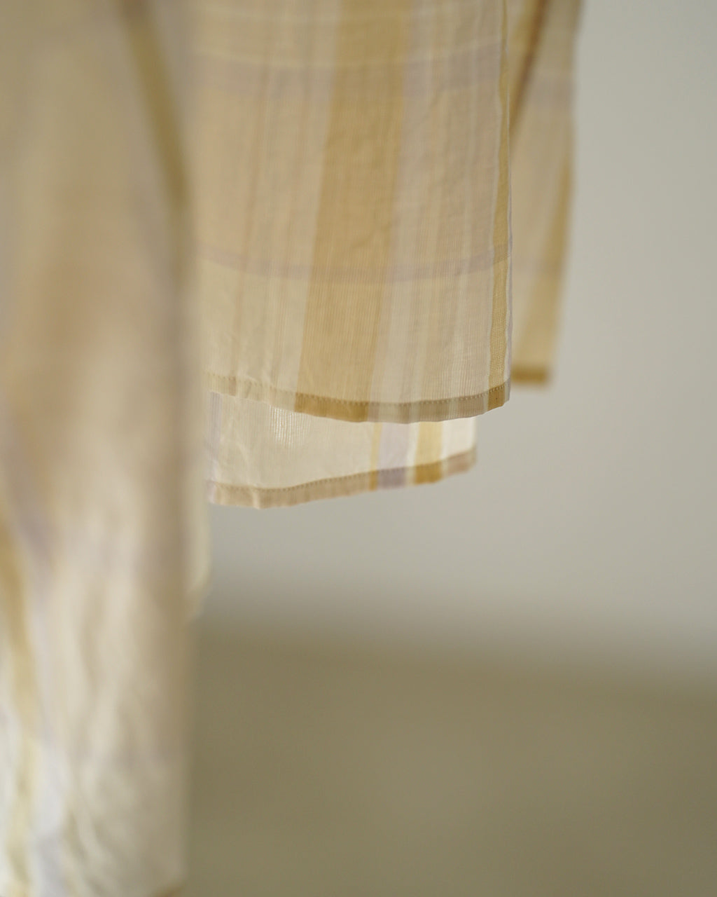 Gauze Plaid Pullover SS Shirt KS26SSH16