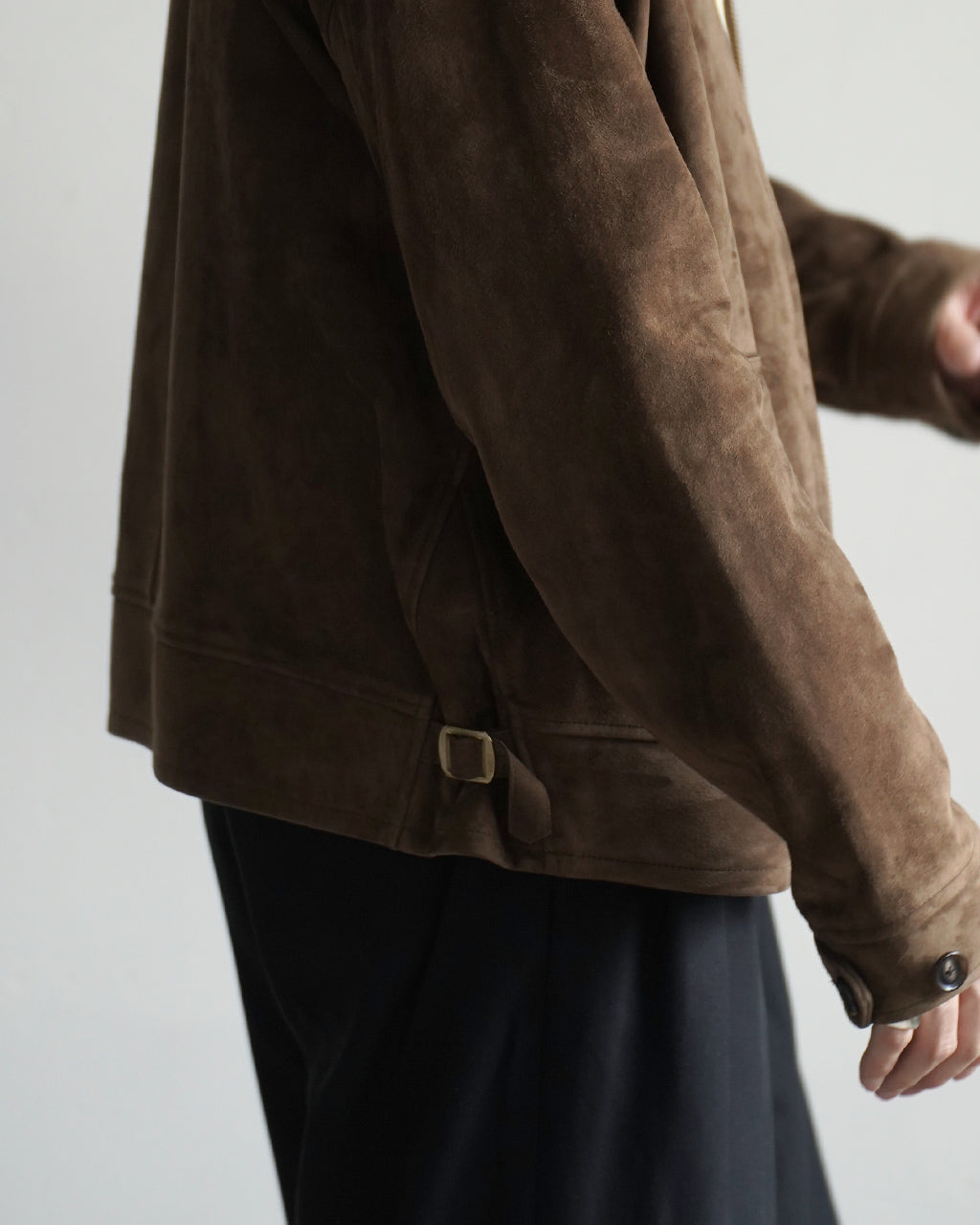 Goat Suede Sports Jacket KS26FJK03
