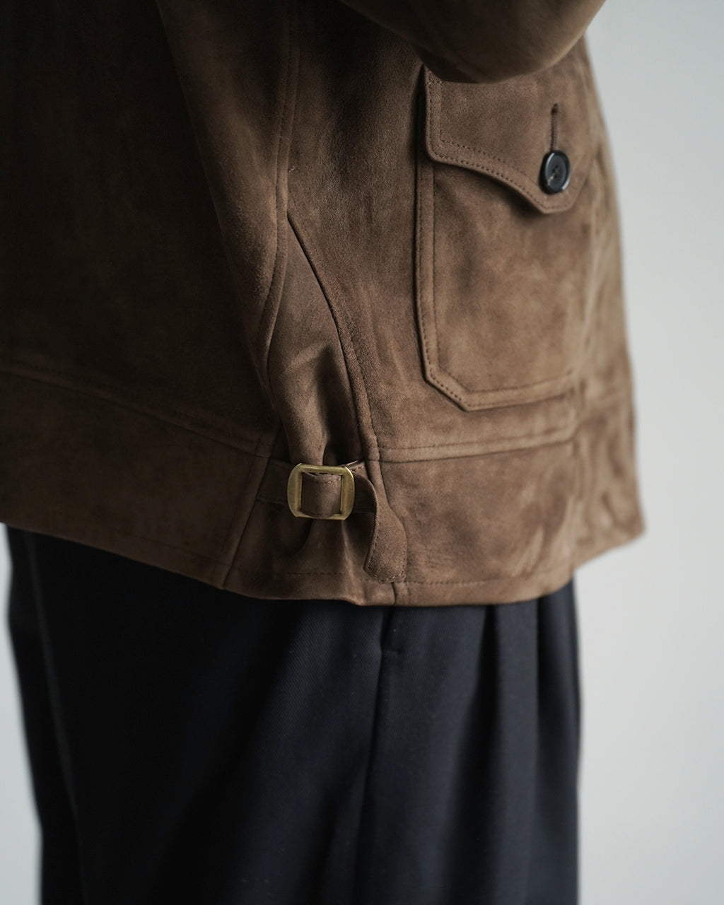 Goat Suede Sports Jacket KS26FJK03