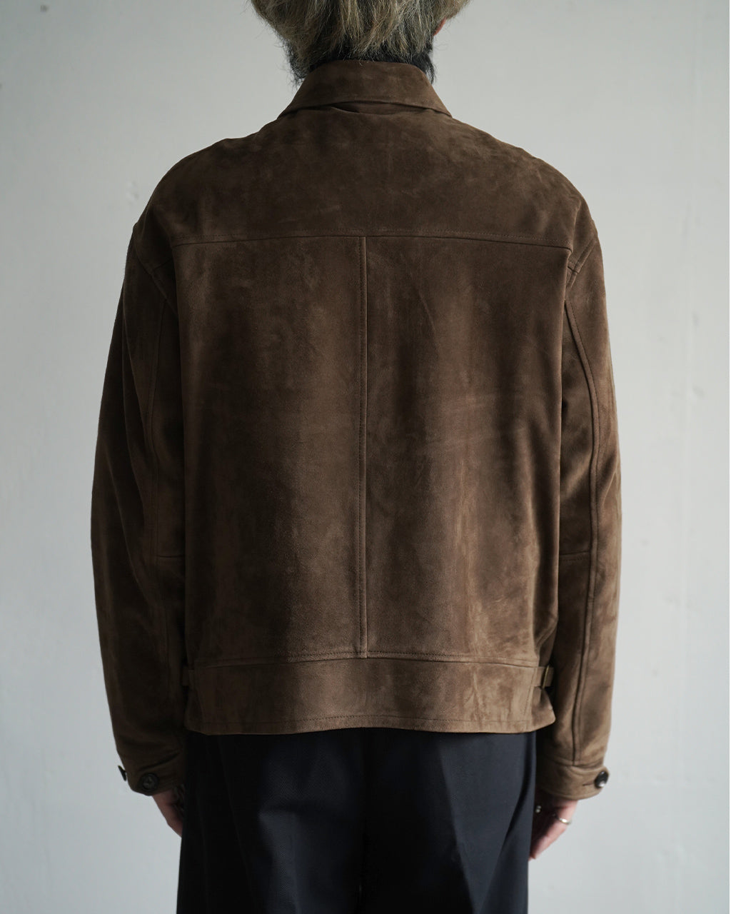Goat Suede Sports Jacket KS26FJK03