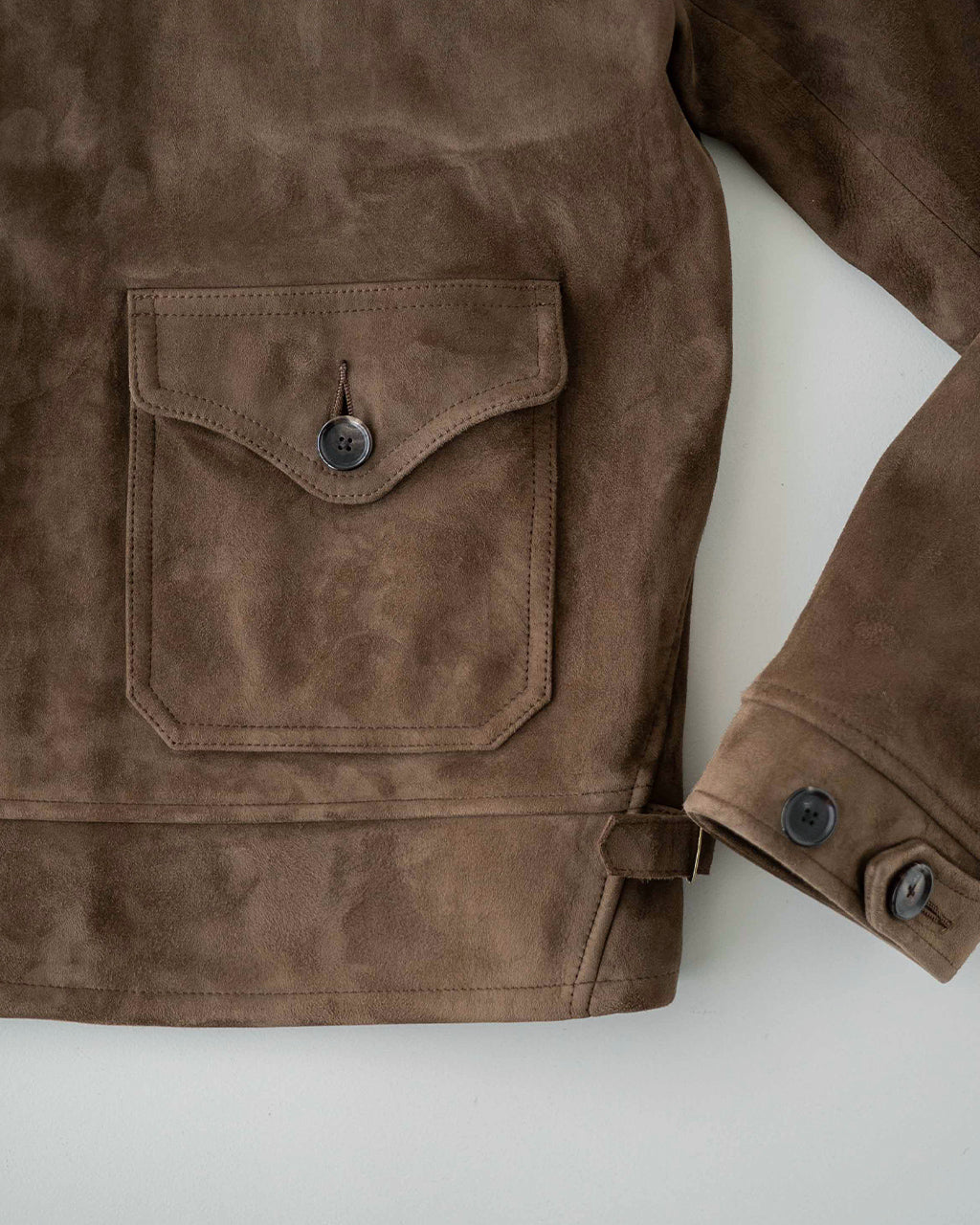 Goat Suede Sports Jacket KS26FJK03
