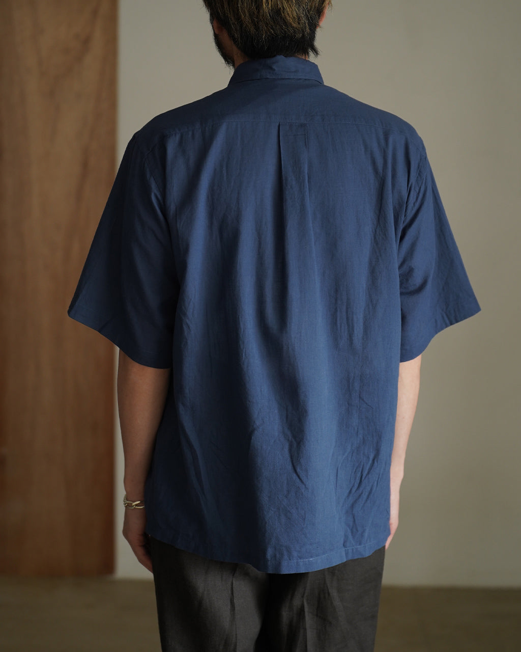 KAPTAIN SUNSHINE Plain SS Shirt コットンシルク 半袖シャツ レギュラーカラー|Crouka(クローカ)