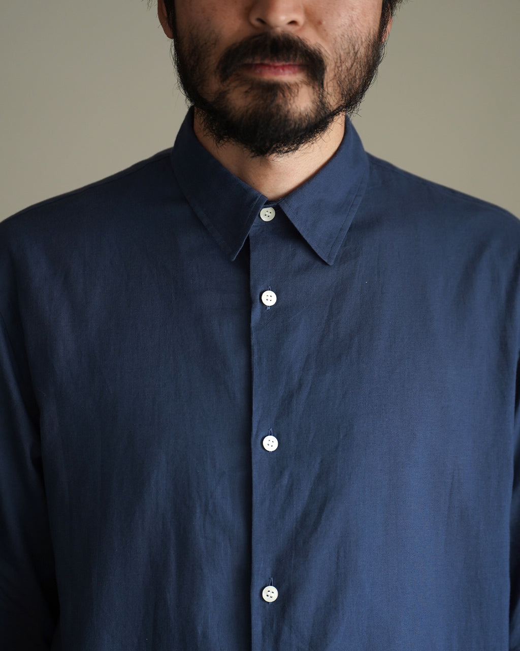 KAPTAIN SUNSHINE Plain SS Shirt コットンシルク 半袖シャツ レギュラーカラー|Crouka(クローカ)