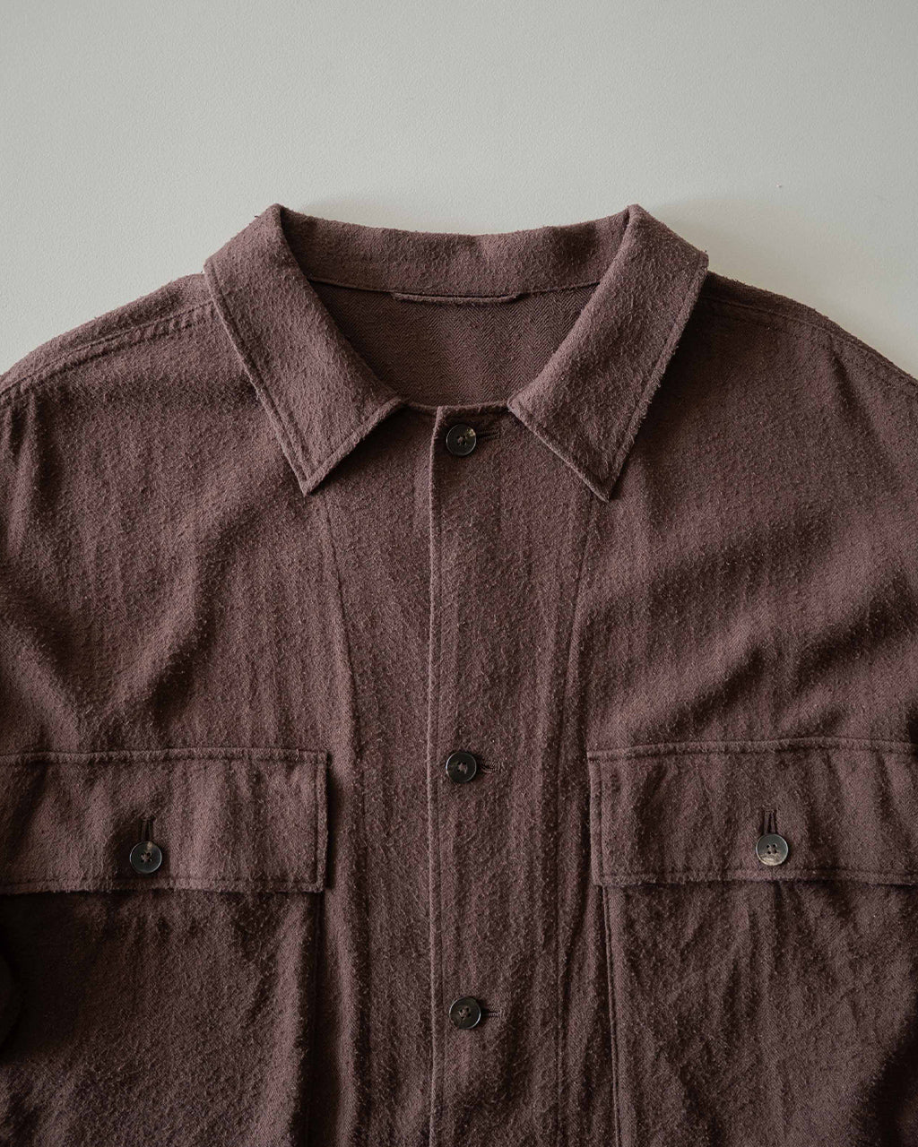 Silk Flannel Field Shirt Jacket KS26FSH06