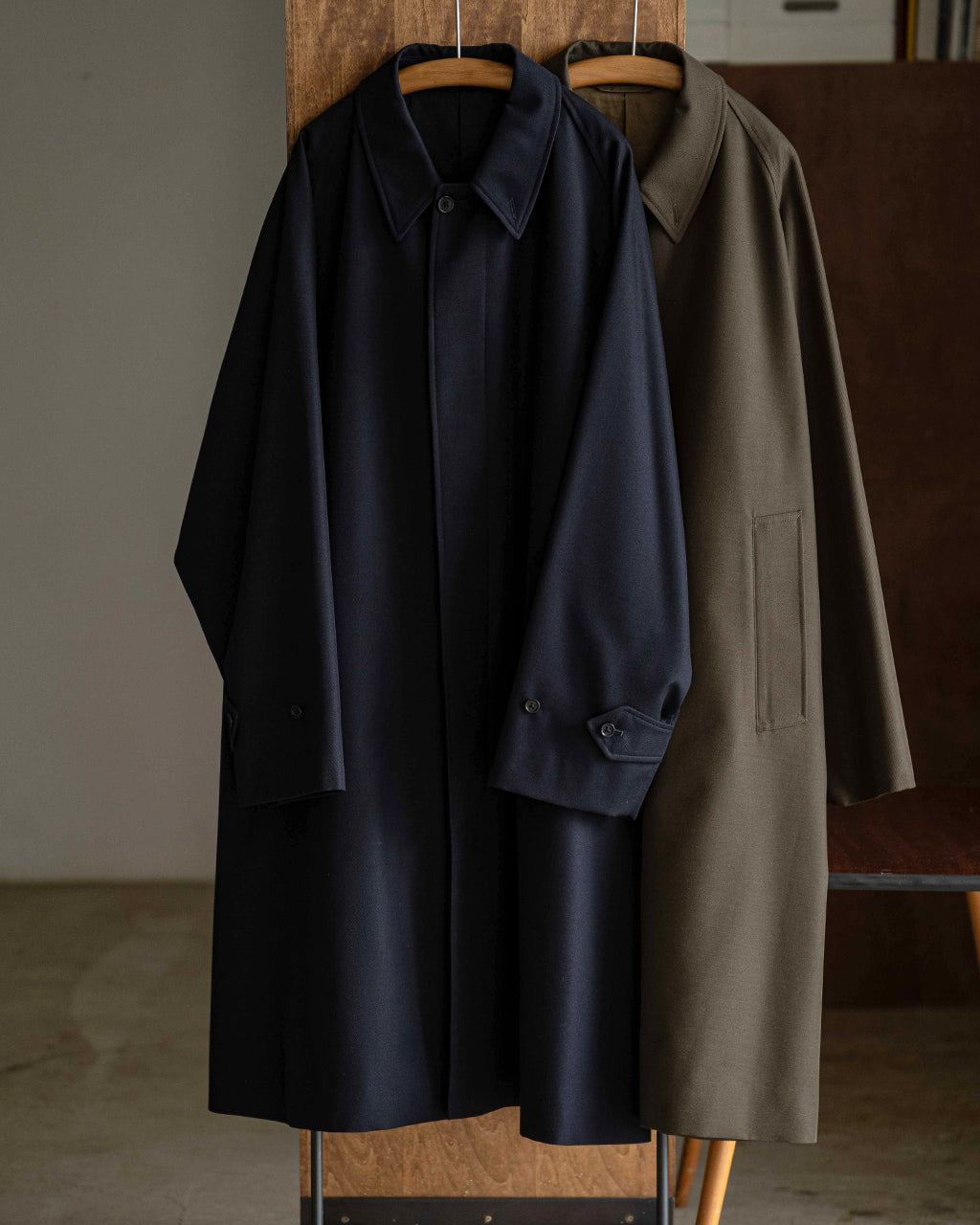 Wool Cavalry Walker Coat KSBSCO01