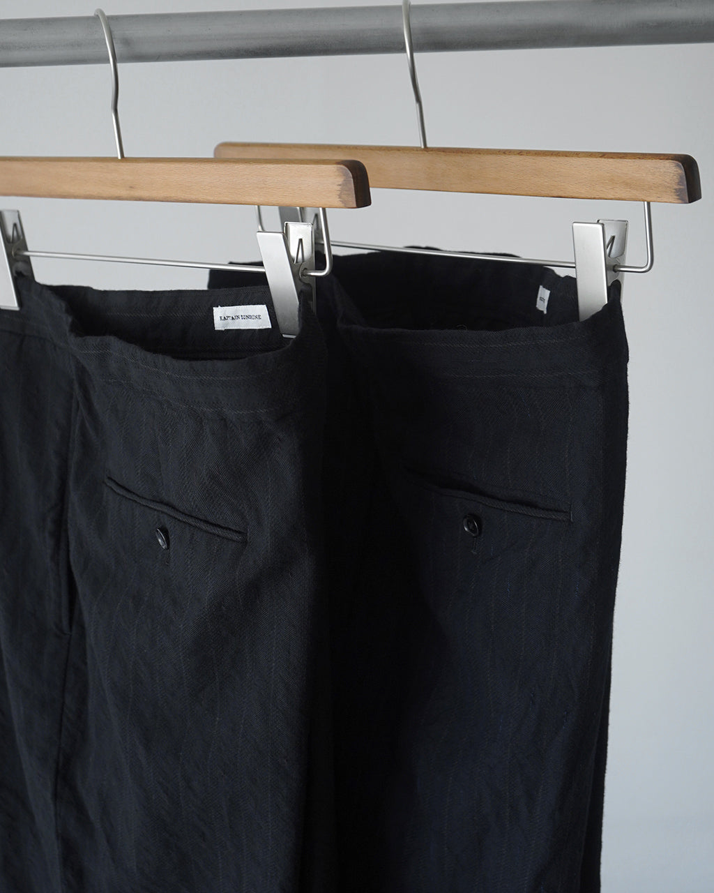 Wool Stripe Easy Trousers KS26FPT16