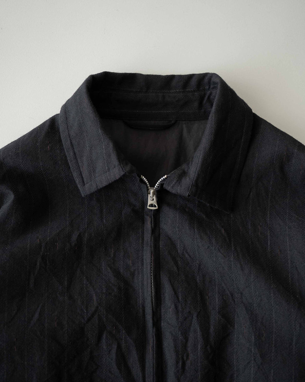 Wool Stripe Zip Blouson KS26FJK21