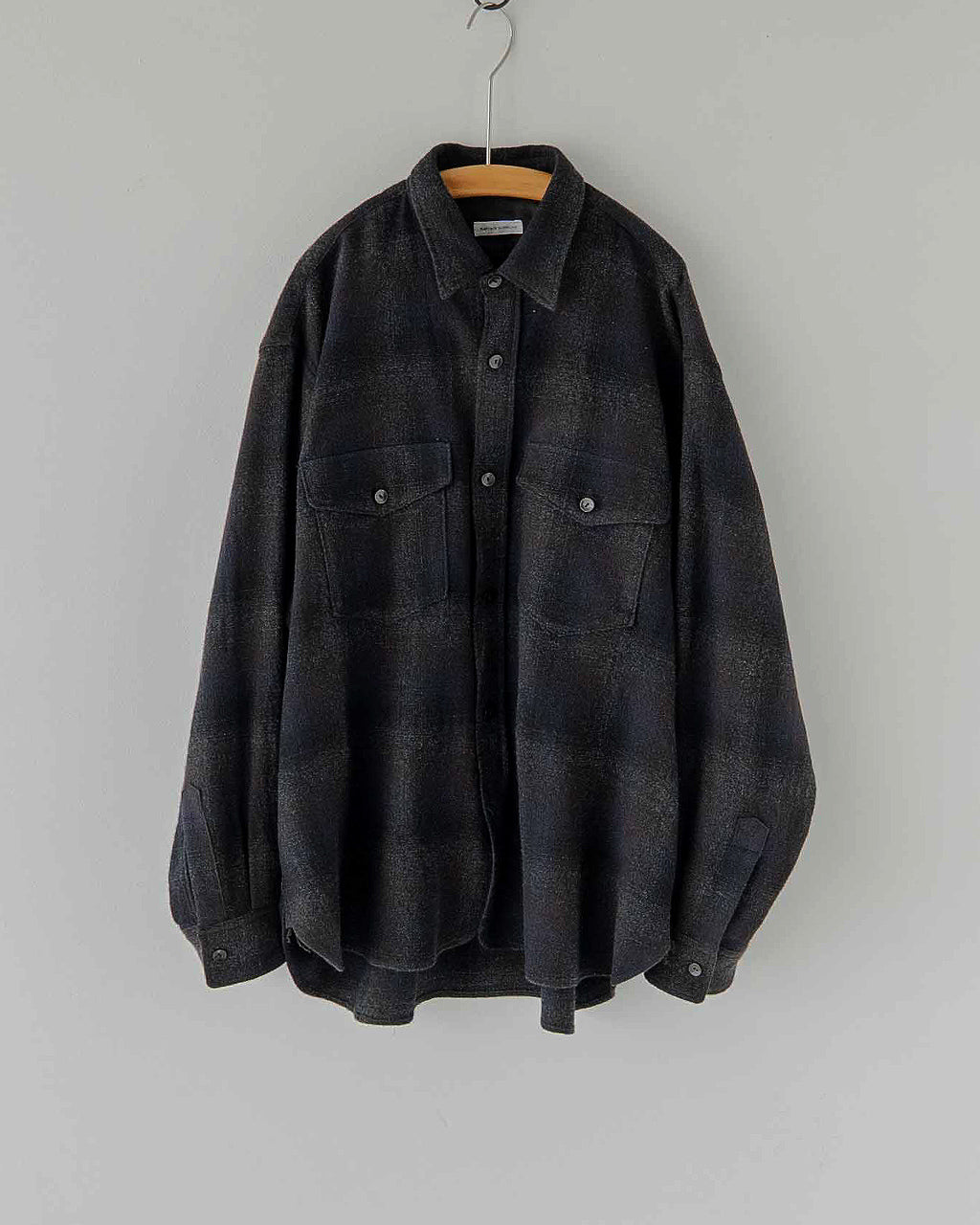 Alpaca Wool 2Pockets Shirt KS26FSH11