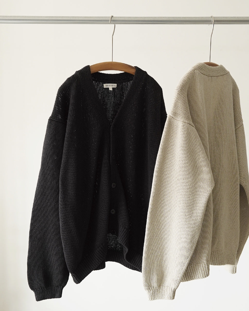Cotton Washi Hand Frame Cardigan KS26SKN01