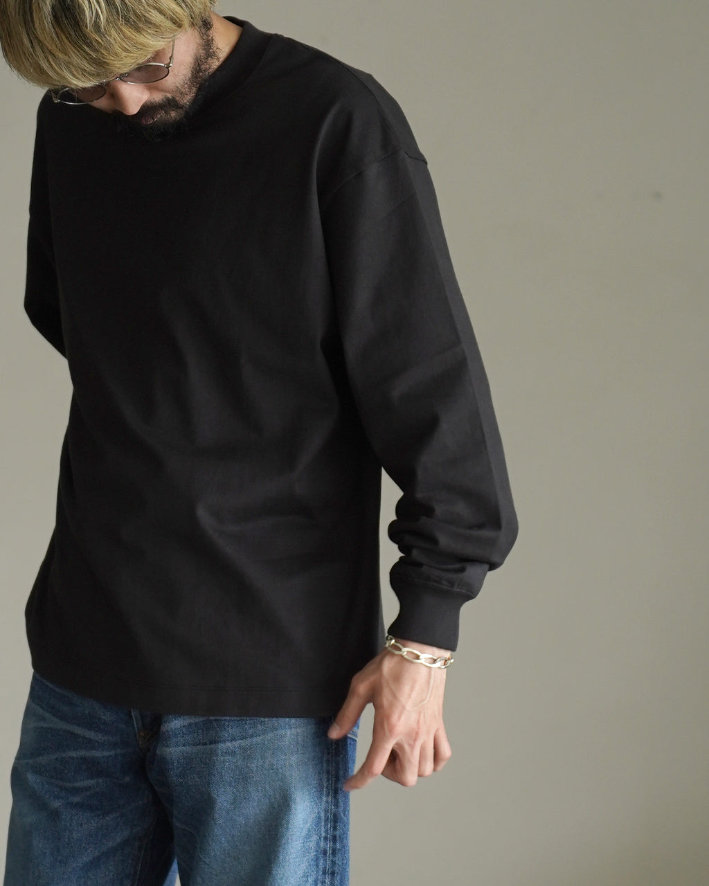 | point×10 | Suvin Supima Tube L/S Tee Heavy KSBSCS01