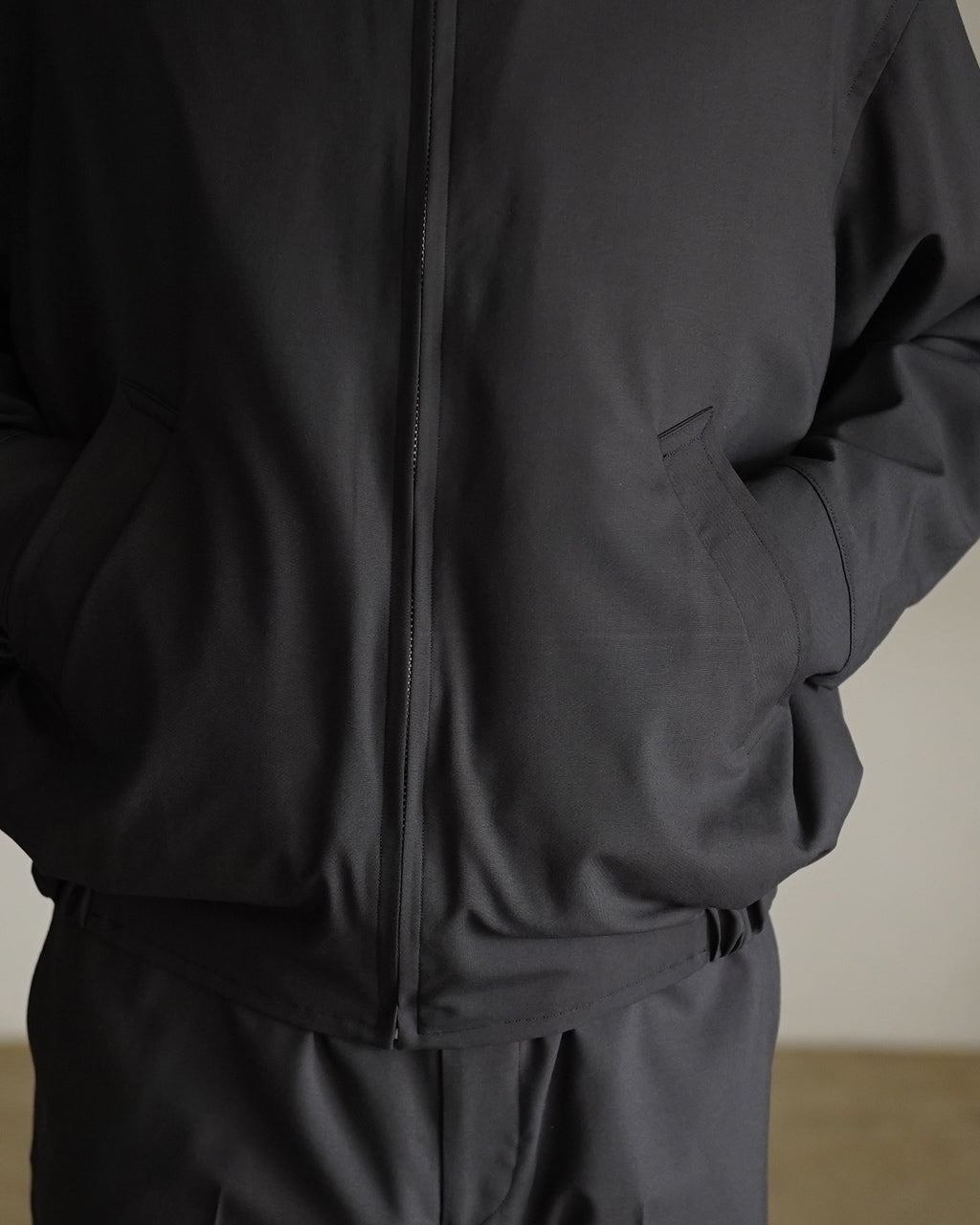 Wool Poplin Zip Blouson KS26SJK09