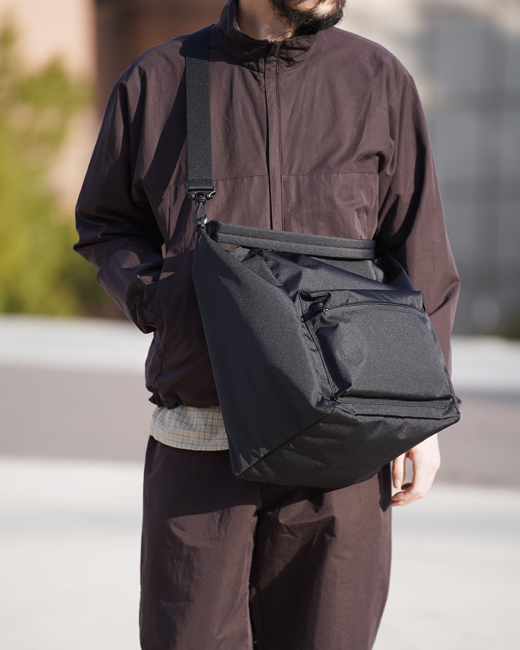 2WAY SHOULDER BAG【M】 K008-M-BL