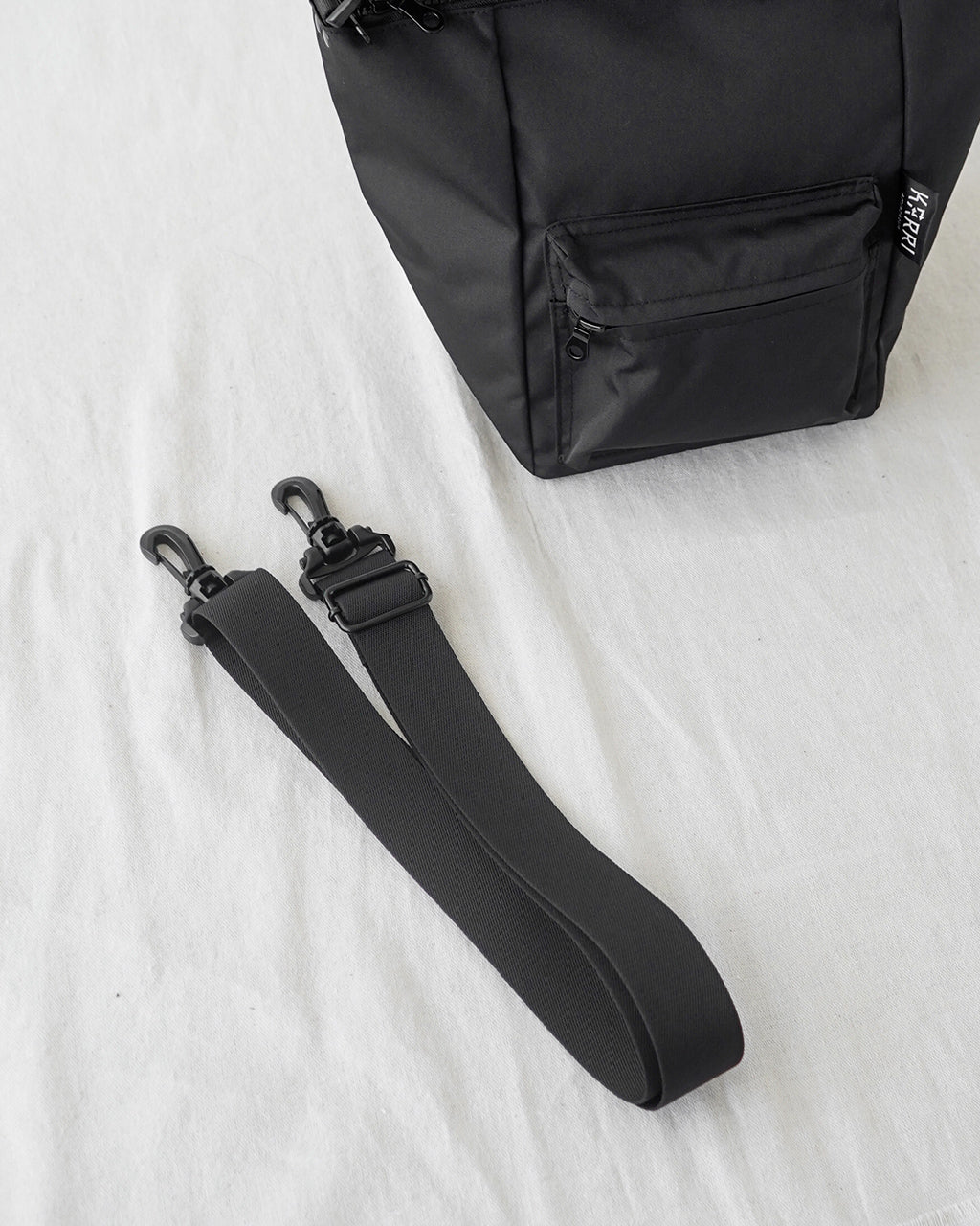 RECYCLED CORDURA POLYESTER 2WAY SHOULDER 【S】 K008-S-BL