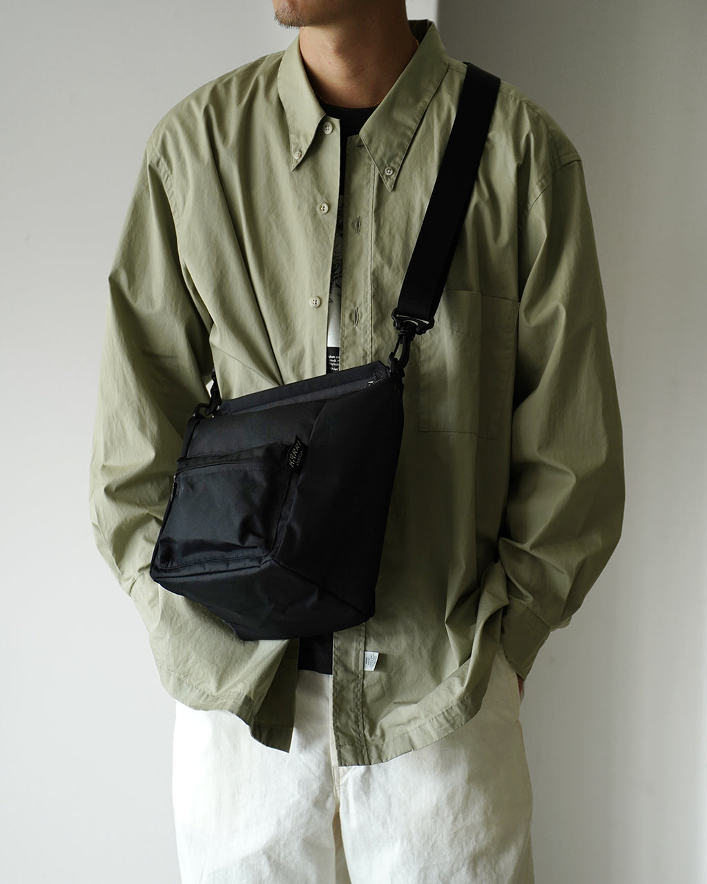 RECYCLED CORDURA POLYESTER 2WAY SHOULDER 【S】 K008-S-BL