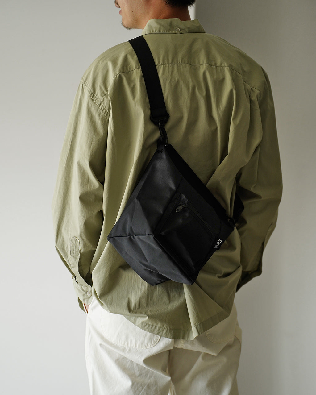 RECYCLED CORDURA POLYESTER 2WAY SHOULDER 【S】 K008-S-BL