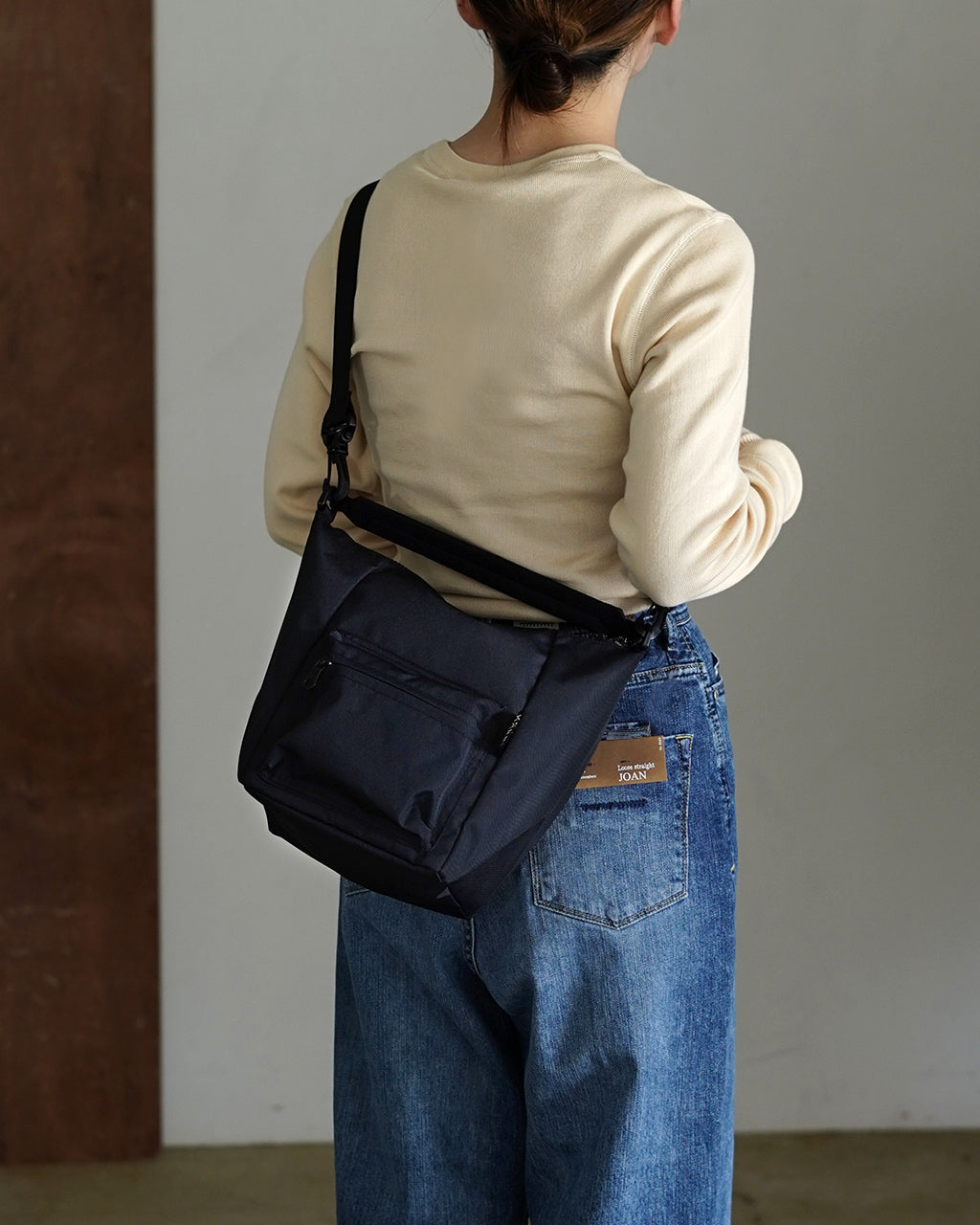 RECYCLED CORDURA POLYESTER 2WAY SHOULDER 【S】 K008-S-BL