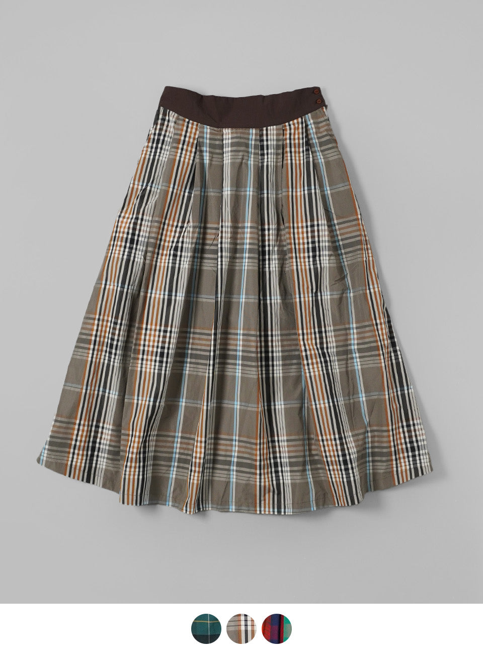 SALE！30%OFF】KELEN ケレン チェック Aライン スカート CHECK A LINE SKIRT 