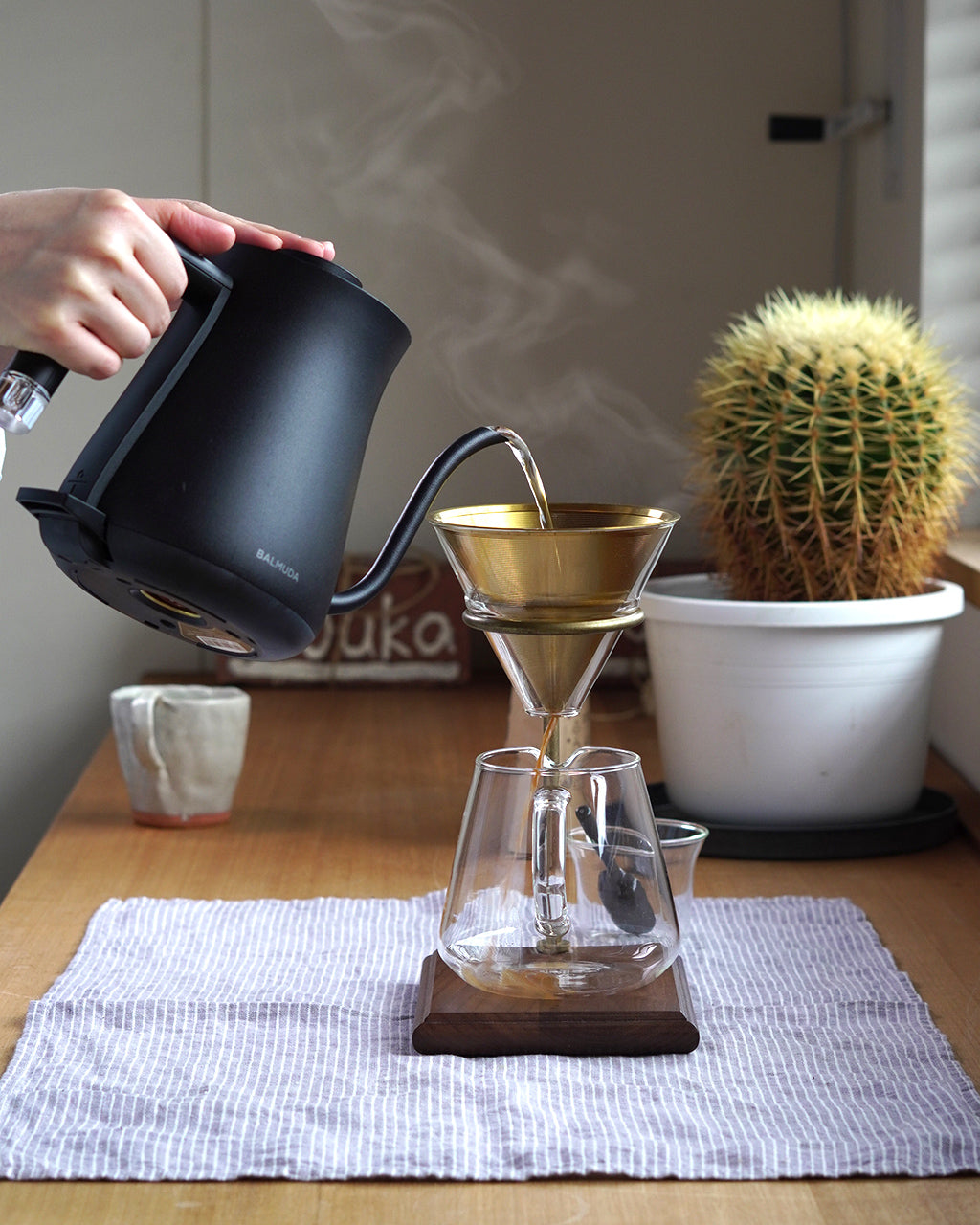 BREWER STAND SET 4cups 700ml SCS-S02 27591