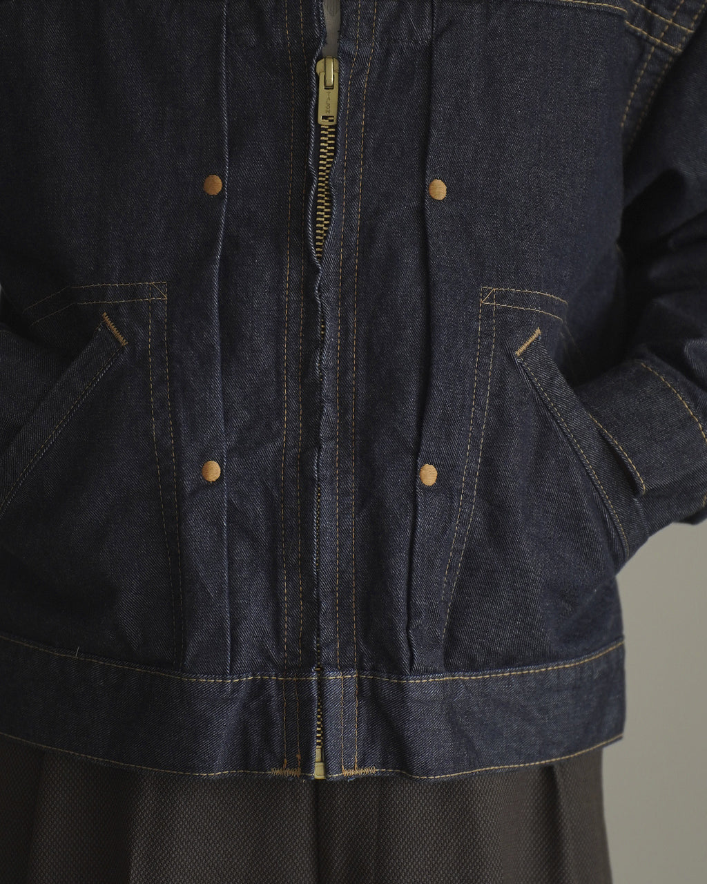 DINNER JEAN JACKET (WASHED) KZF6-06-1