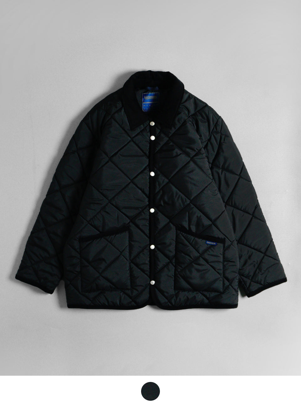 LAVENHAM ラベンハム ビッグキルト デンハム BIG QUILT DENHAM MENS レギュラーカラー キルティング ジャケット