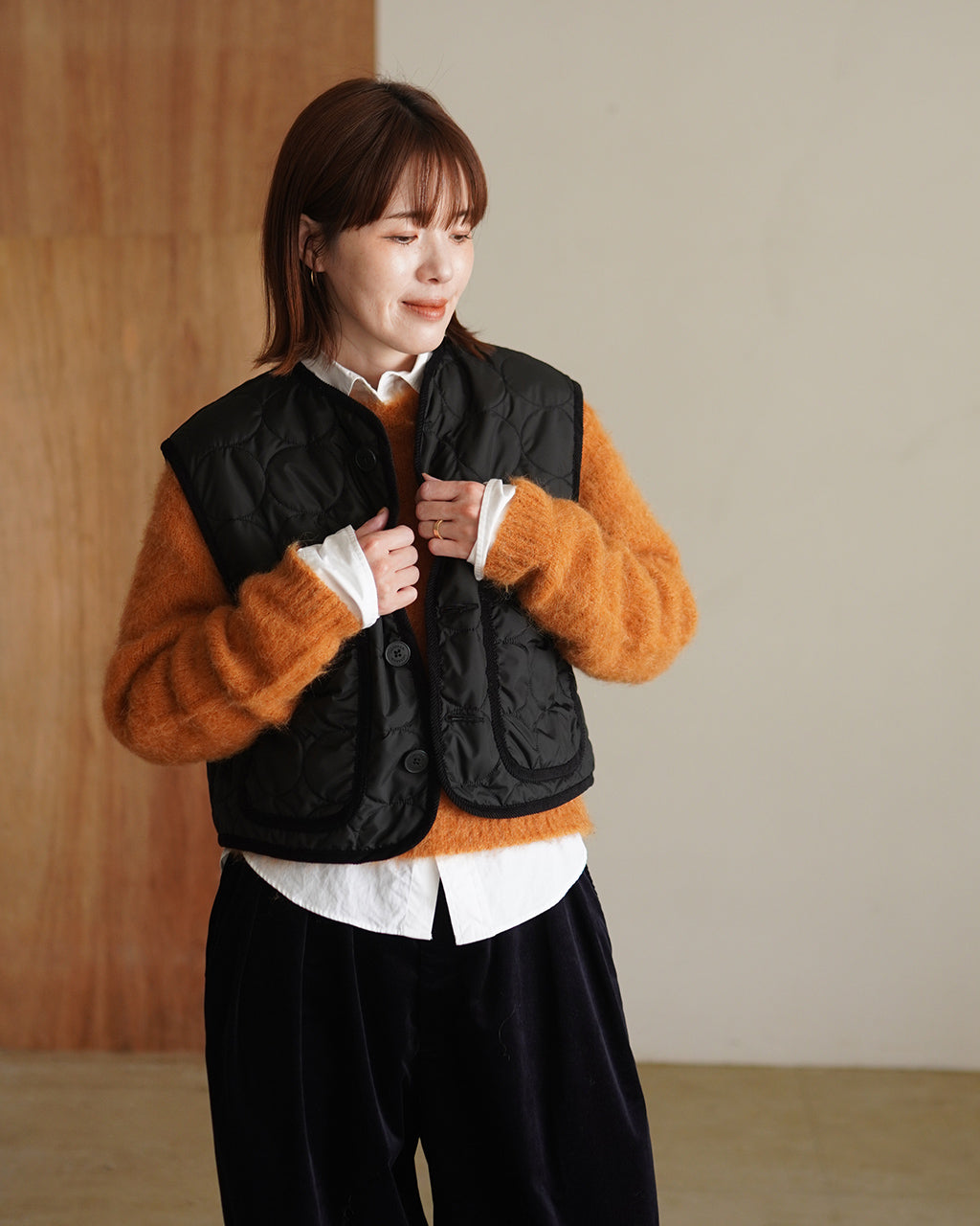 BLACK EDITION CROPPED COCOON THORNHAM WOMENS LV14134