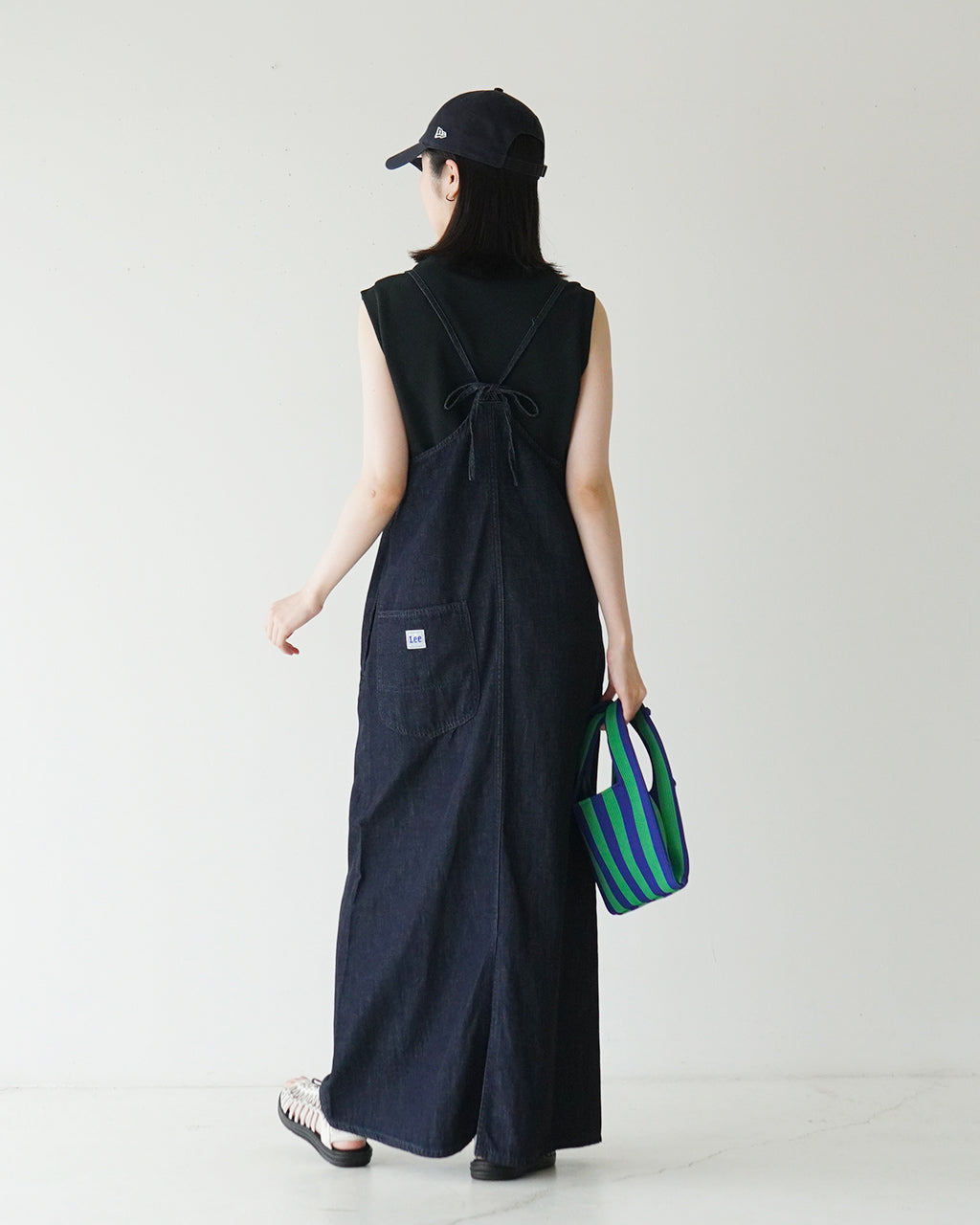 【SALE!30%OFF】Lee リー サロペット スカート リラックス サロペットドレス キャミソールドレス デニム ツイル RELAX SALOPETTE DRESS CAMISOLE DRESS LL9049