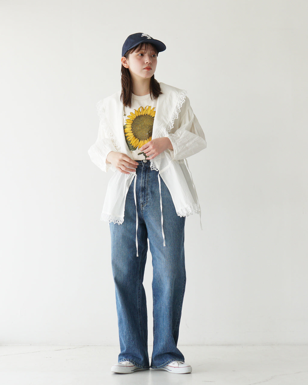 LIBERTY GRAPHICS リバティーグラフィックス 半袖Tシャツ グラフィックT クルーネック 天文学 宇宙 自然 植物 花 コットン 丸胴 カットソー