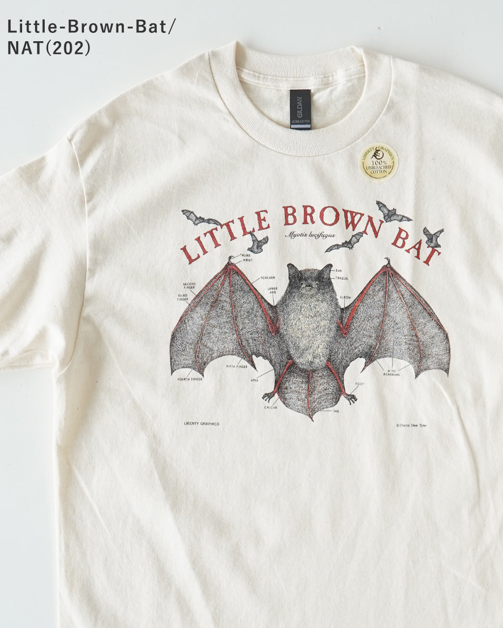 LIBERTY GRAPHICS リバティーグラフィックス 半袖Tシャツ グラフィックT クルーネック 動物 アニマル 恐竜 コットン 丸胴 カットソー