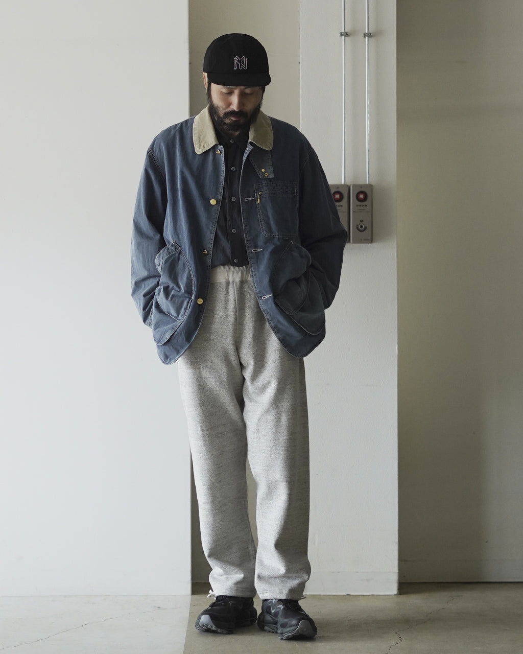 Bean's Field Coat Insulated Indigo 5575-2043