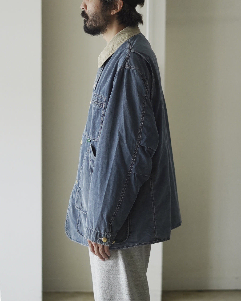 Bean's Field Coat Insulated Indigo 5575-2043