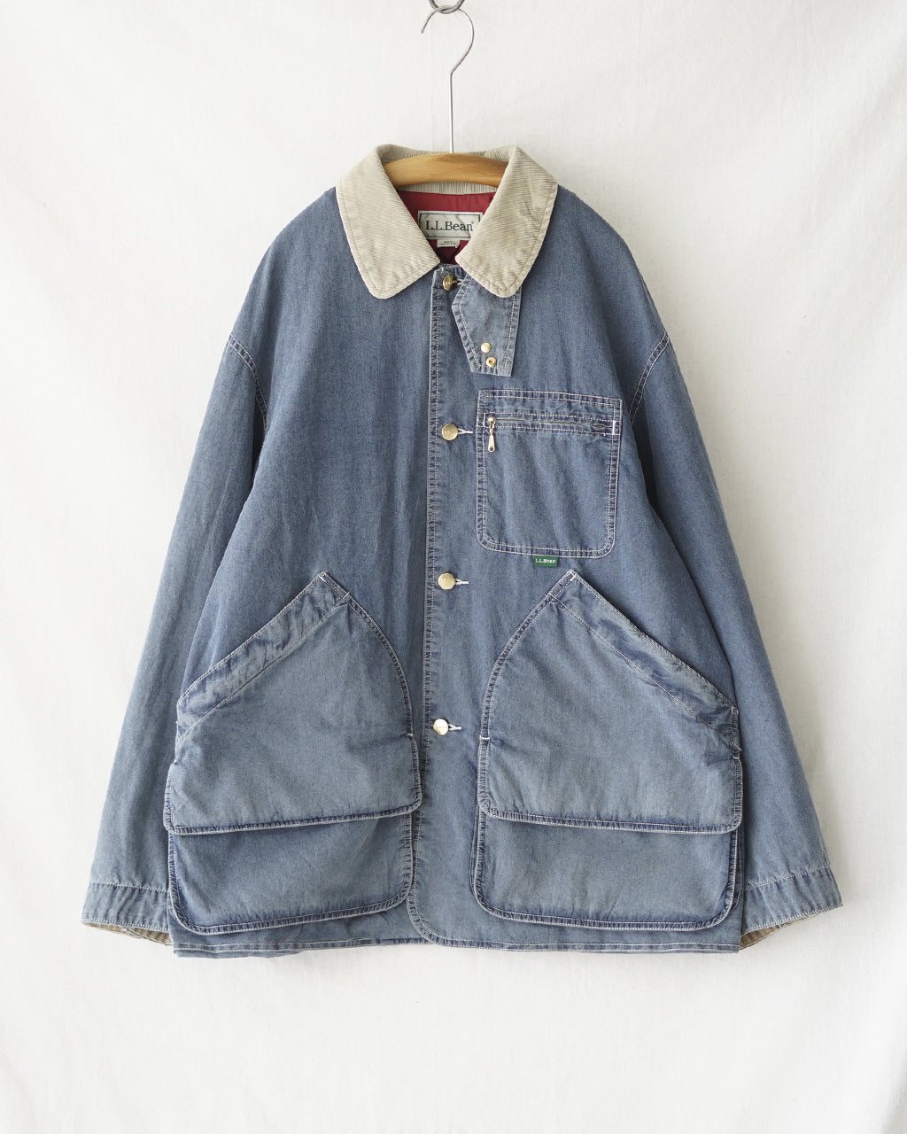 Bean's Field Coat Insulated Indigo 5575-2043