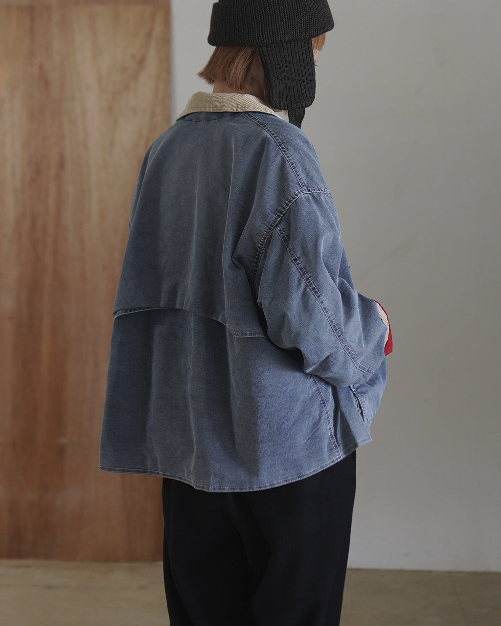 Bean's Field Coat Insulated Indigo 5575-2143