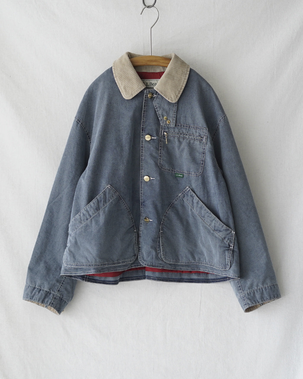 Bean's Field Coat Insulated Indigo 5575-2143