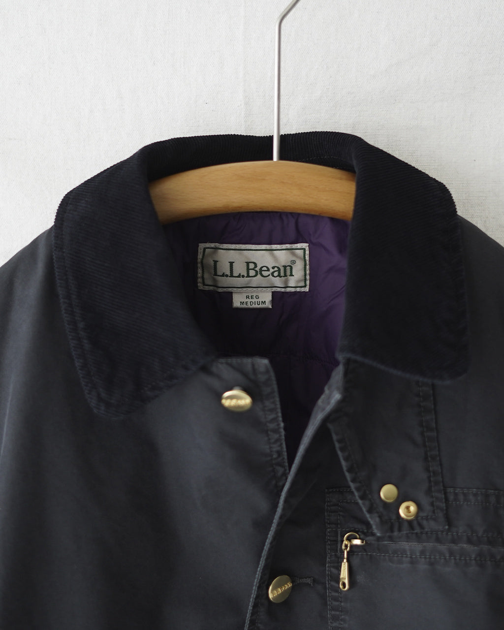 Bean's Field Coat Insulated Indigo 5575-2143