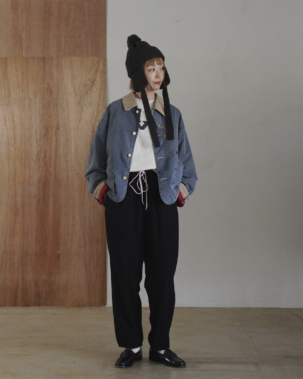 Bean's Field Coat Insulated Indigo 5575-2143
