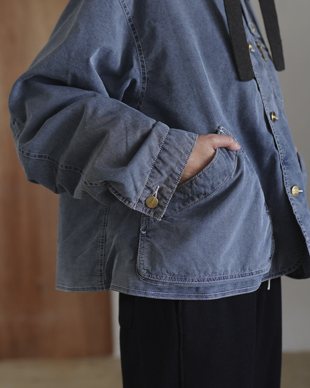 Bean's Field Coat Insulated Indigo 5575-2143