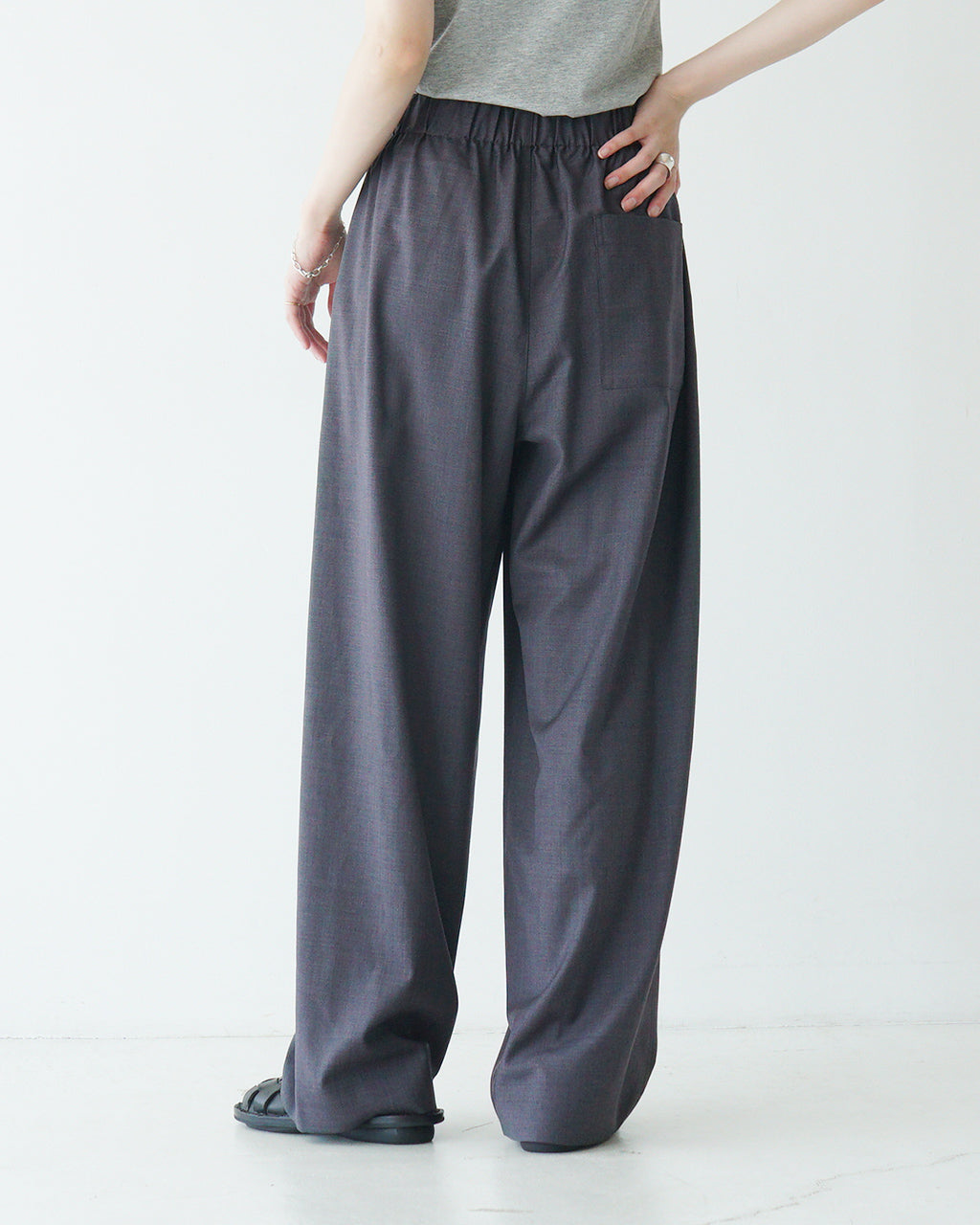 【SALE!20%OFF】LOEFF ロエフ LF W TORO HRM TRS イージートラウザー ボトムス パンツ 8814-299-0193【送料無料】