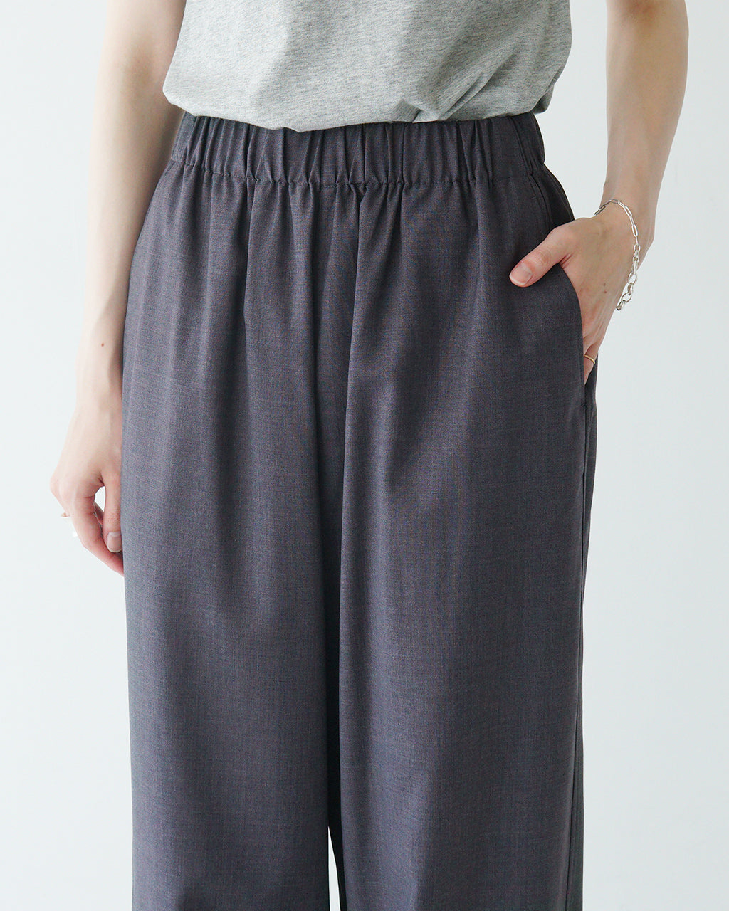 【SALE!20%OFF】LOEFF ロエフ LF W TORO HRM TRS イージートラウザー ボトムス パンツ 8814-299-0193【送料無料】