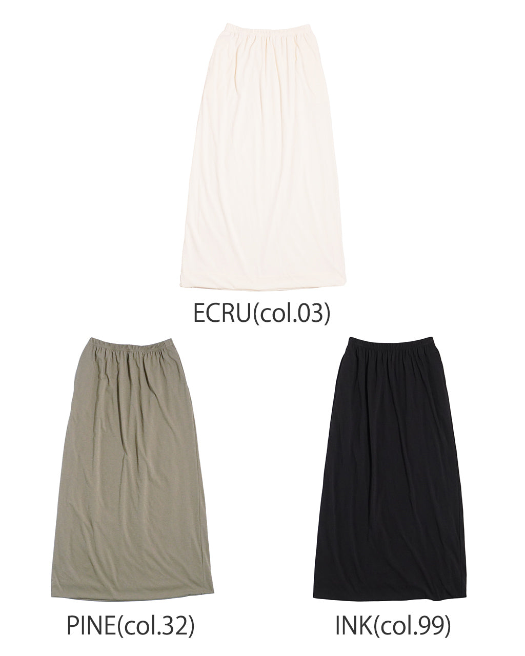 【SALE!50%OFF】Luvourdays ラブアワーデイズ イージースカート ロングスカート SKIRT LV-CT4126-1