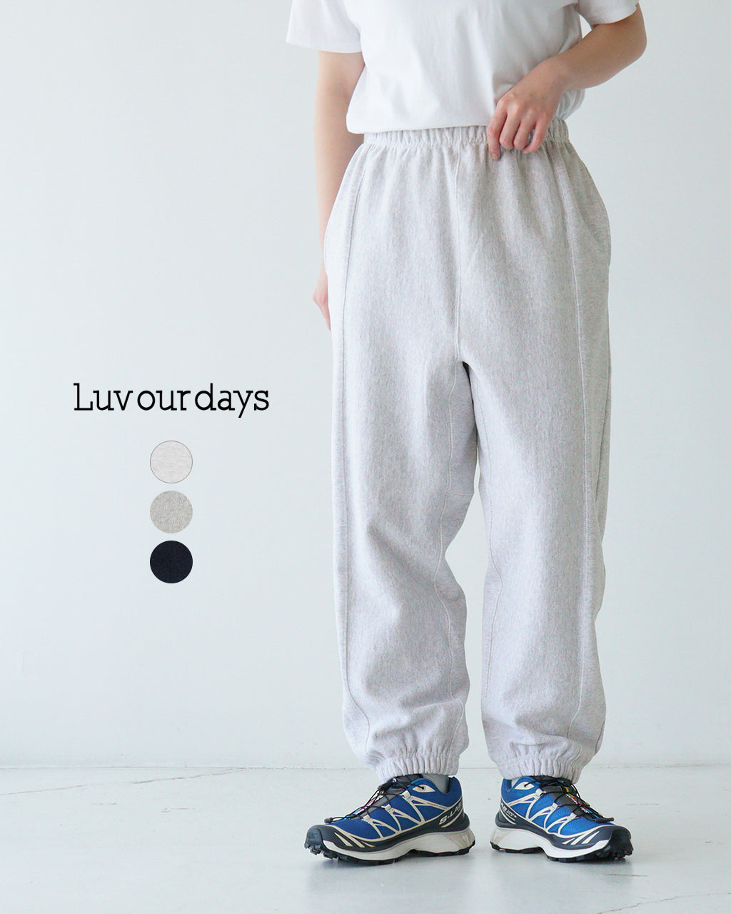 【アウトレット!30%OFF】LUVOURDAYS ラブアワーデイズ スウェットパンツ イージーパンツ LV-CT5103【送料無料】