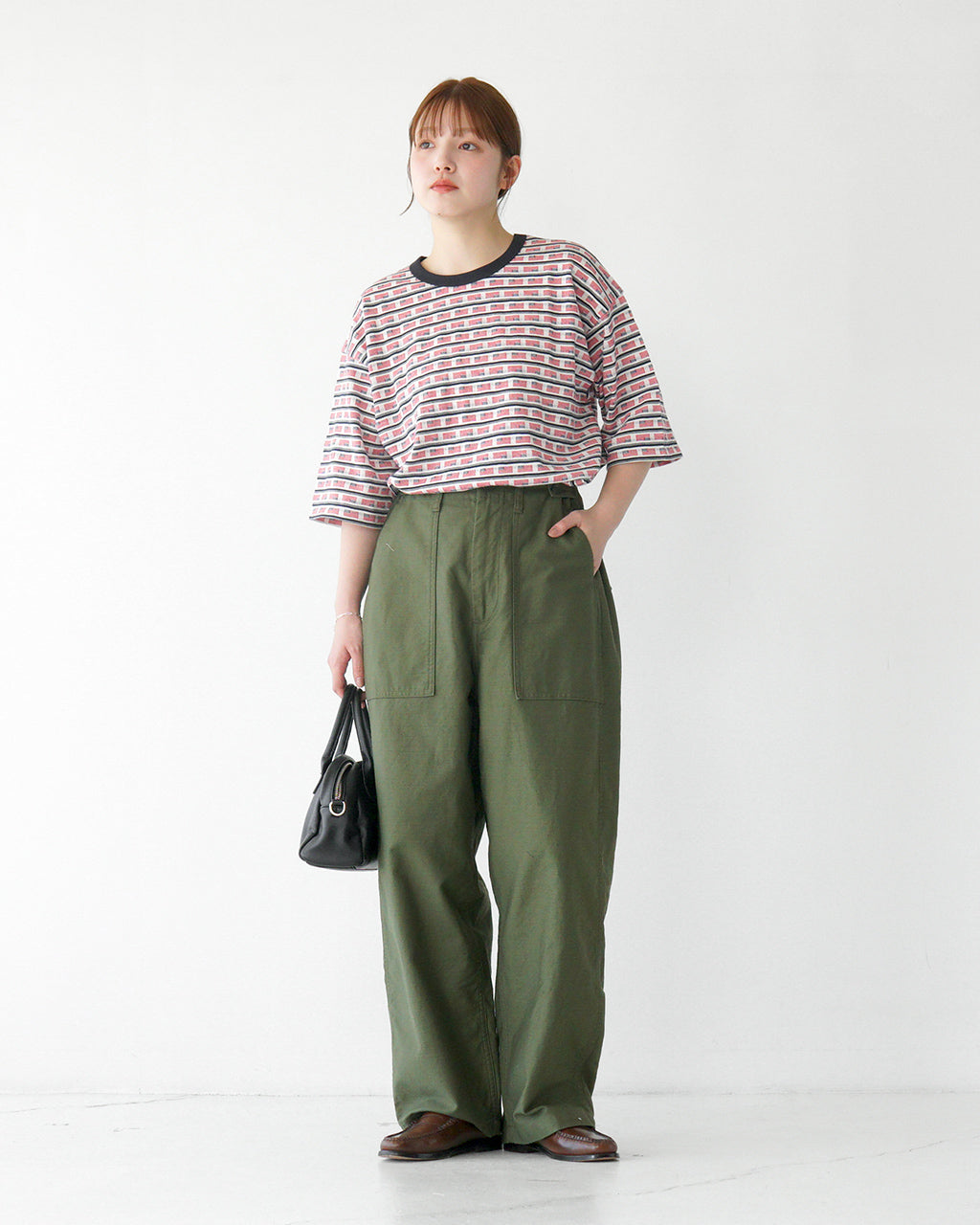 Luvourdays ラブアワーデイズ 半袖Tシャツ USフラッグ ジャカード US FLAG JQ LV-CT5106 アメリカンフラッグ【送料無料】