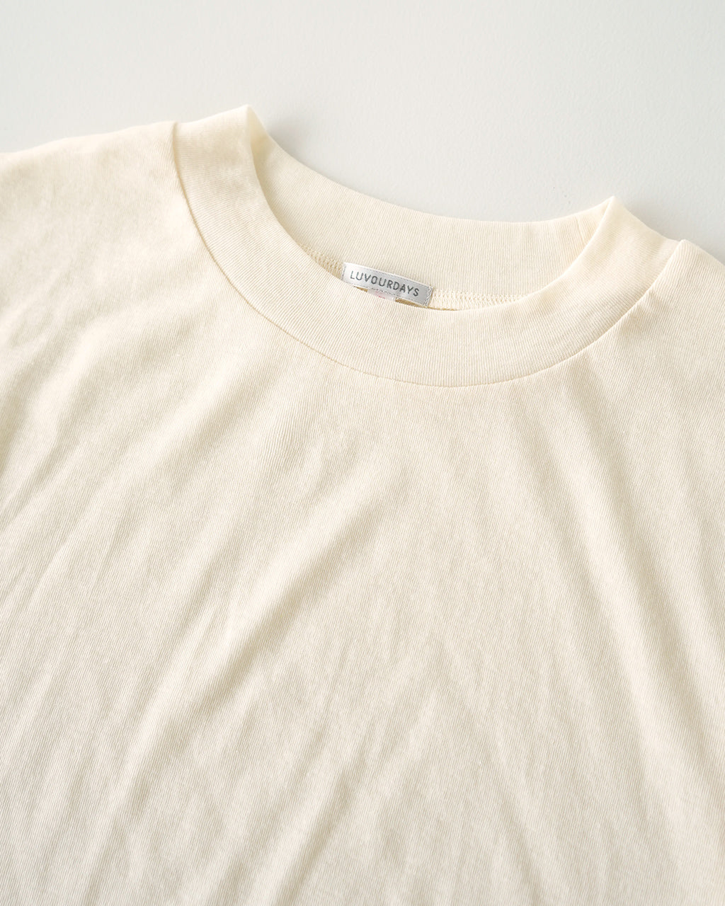 【SALE!30%OFF】Luvourdays ラブアワーデイズ ノースリーブ フレンチスリーブ トップス シアーハイツイストフライス Tシャツ カットソー クルーネック レイヤード LV-CT5112