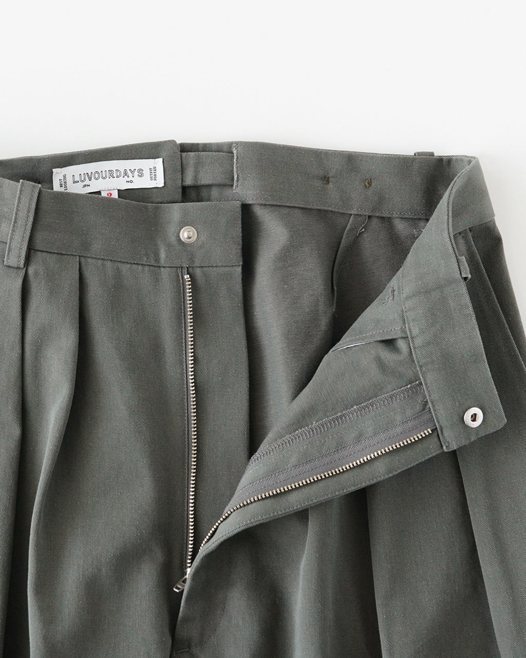 NEW 逆グルカ PANTS 3タック ワイドパンツ チノパンツ タックパンツ フルレングス ボトムス LV-PT4301