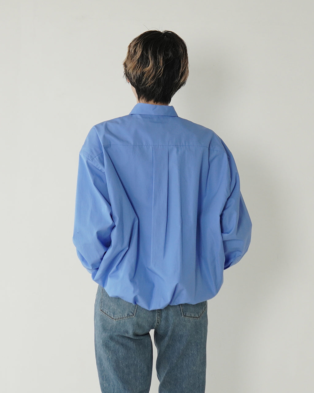 【SALE!40%OFF】 バルーン シャツ Balloon Shirts ブロード生地 長袖 レギュラーカラー LV-SH5108
